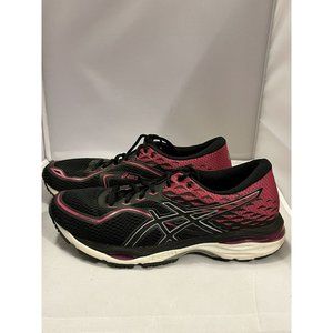 Asics Gel Cumulus 19 Womens US 10 EU 42 Black Pink Running Shoes T7B8N